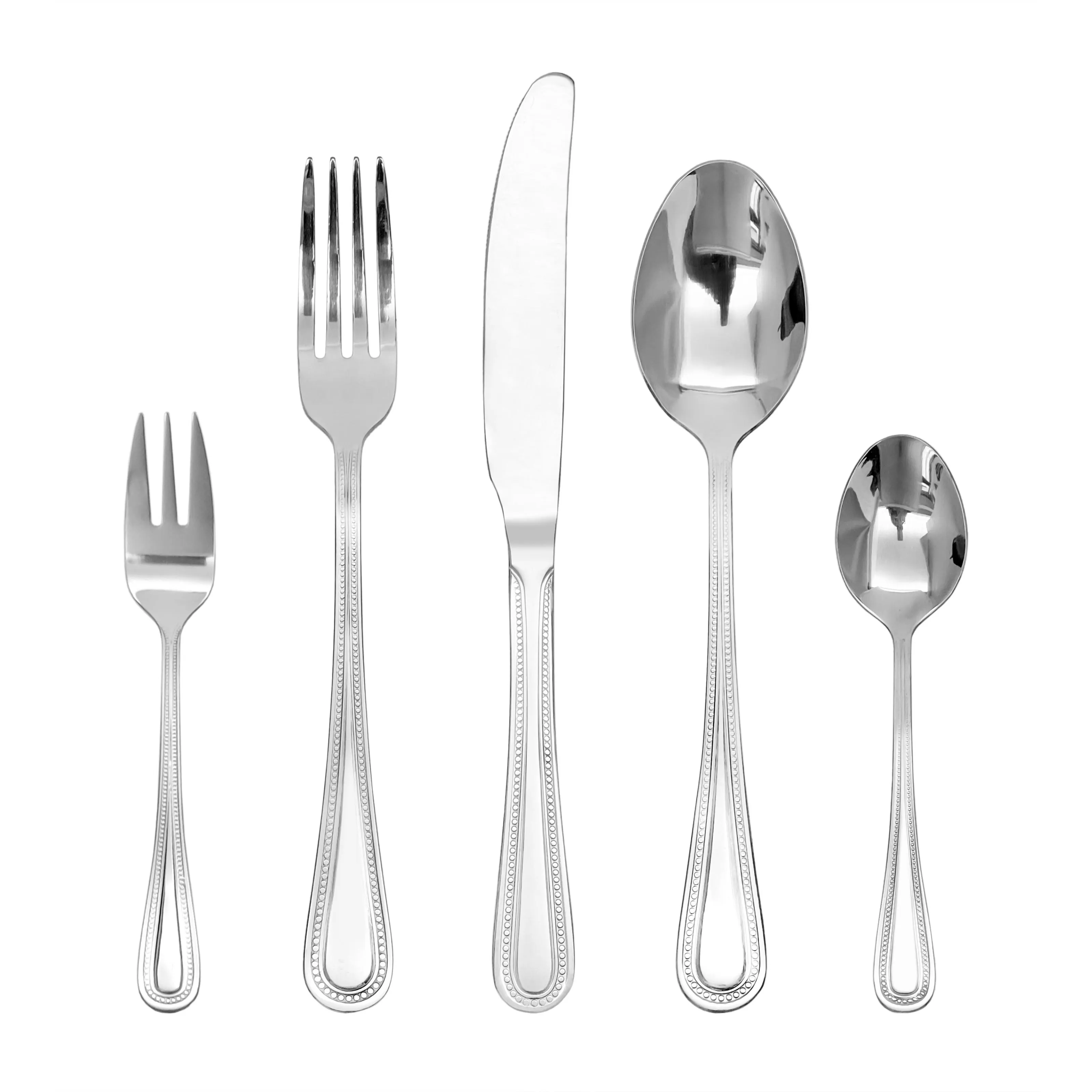 Double line wholesale flatware bulk, commercial silverware-1