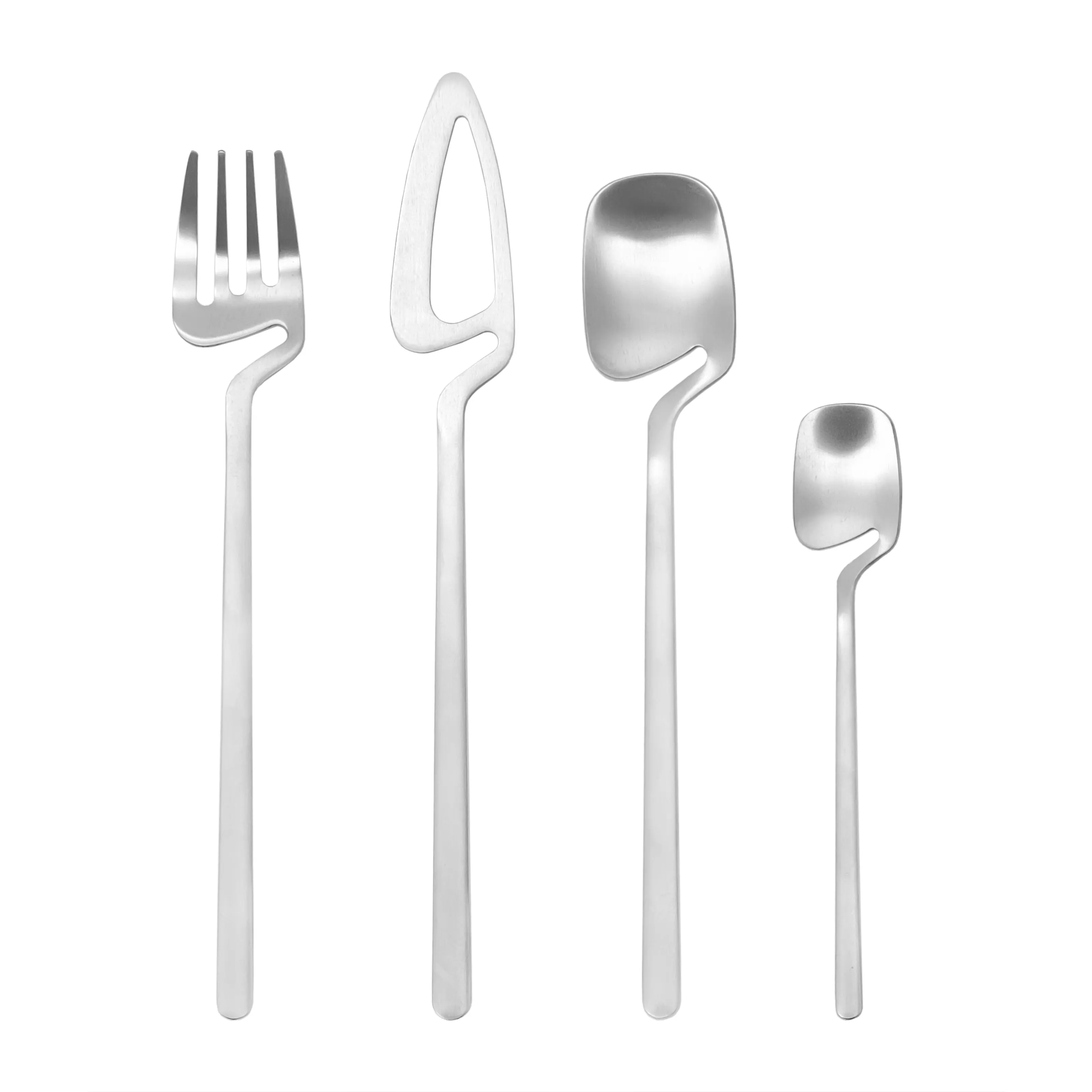 Cute Irregular Shapes Eco Friendly Cutlery Bulk For Catering-1