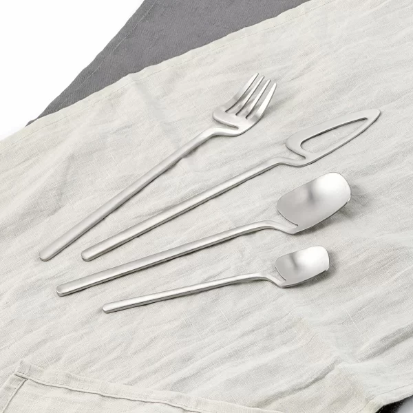 Cute Irregular Shapes Eco Friendly Cutlery Bulk For Catering-2