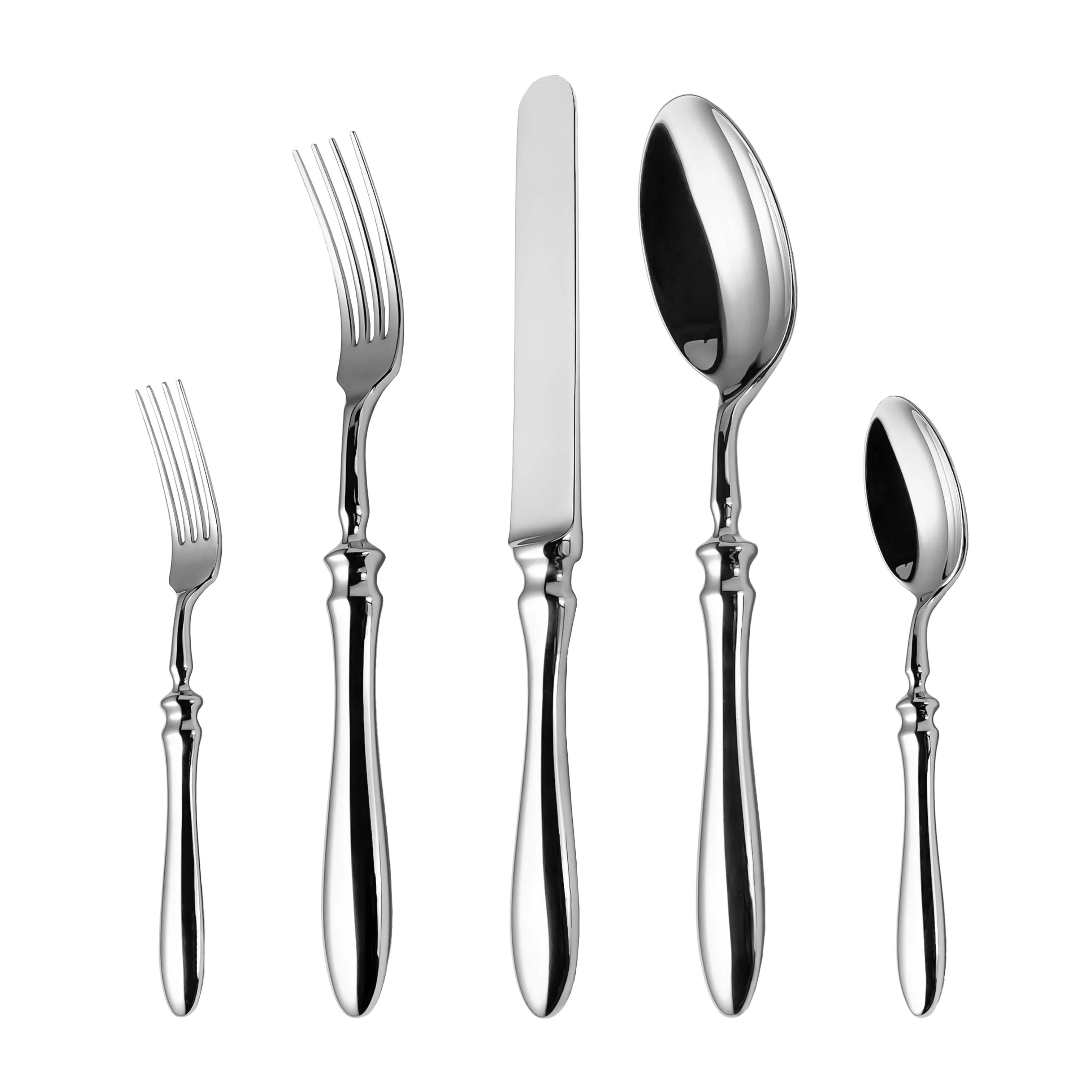Thick Forged Bulk Silverware Wholesale Commercial Flatware-2
