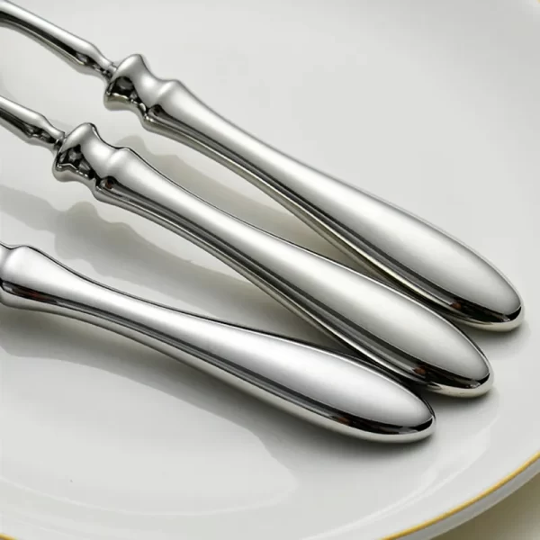 Thick Forged Bulk Silverware Wholesale Commercial Flatware-5