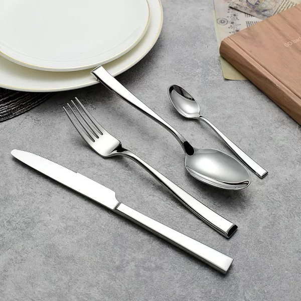 New Design Wholesale Cutlery, Restaurant Silverware Bulk-5