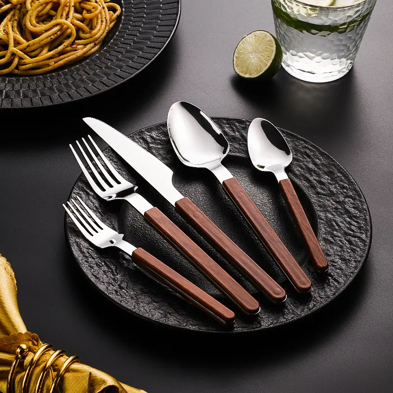 How to Source Luxury Wood-Grain Flatware in Bulk at Low Cost-14