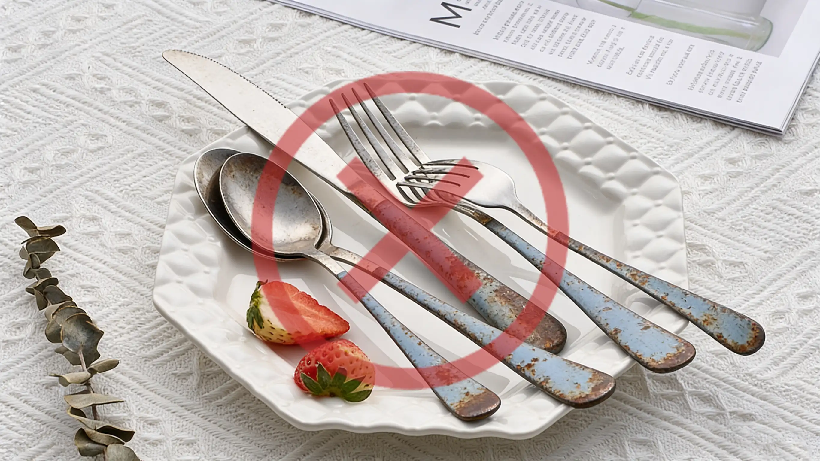 Spray-Painted Flatware Handles, Color Your Brand's Value-10