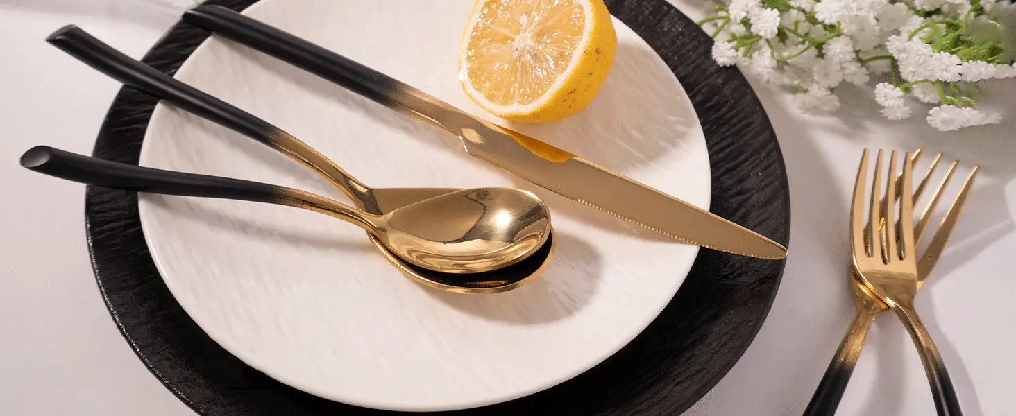 Spray-Painted Flatware Handles, Color Your Brand's Value-8