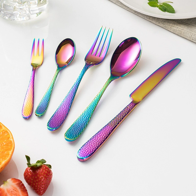 PVD Titanium Coated Silverware, The Ultimate Color Solution-6