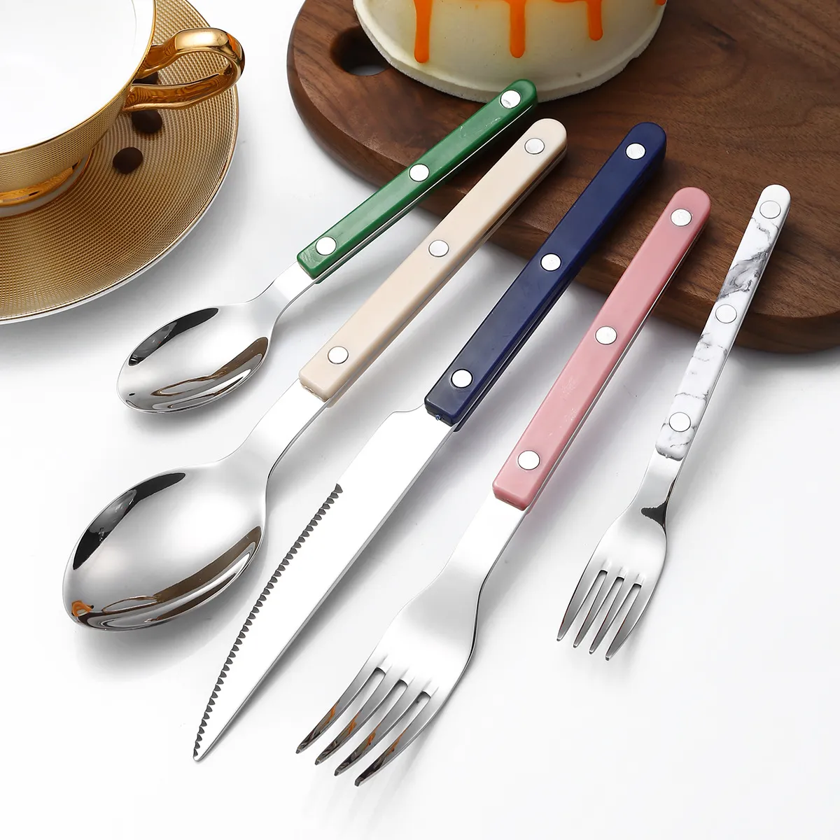Rethinking Flatware Design, The Power of Plastic Handles-29
